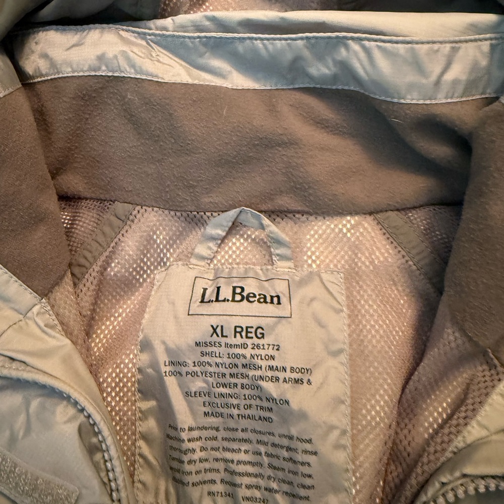 LL Bean Gray Jacket